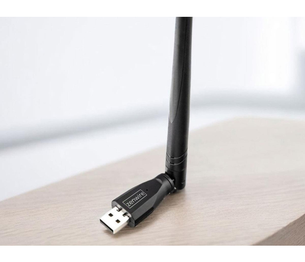 Zenwire Karta Sieciowa Adapter WiFi USB 650 MBps 5Ghz WD-AX301 - 1604725 - zdjęcie 5